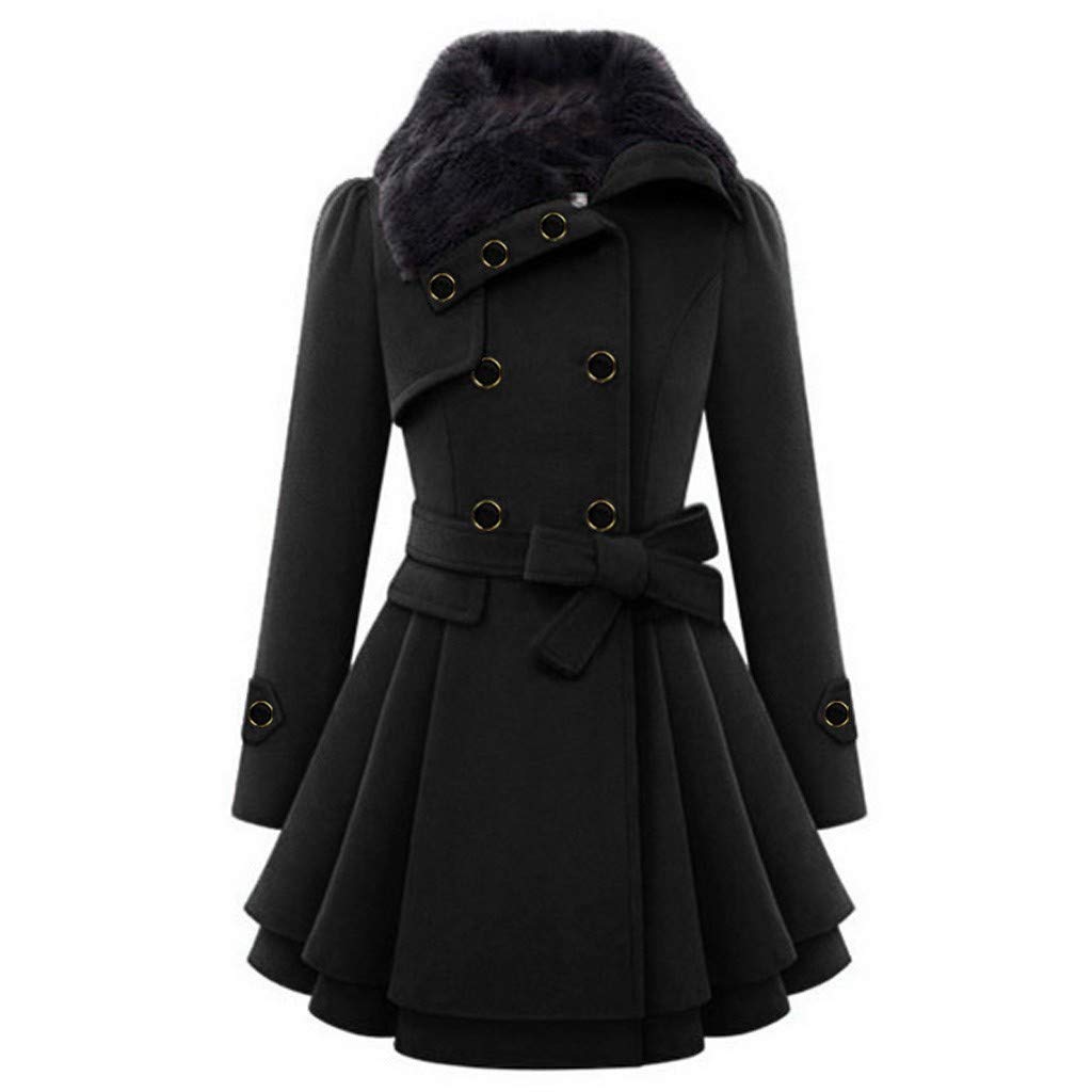 Women's Windbreaker Coat with Asymmetrical Button Hem - Lightweight Warm Jacket for Outdoor Activities, Hiking & Travel