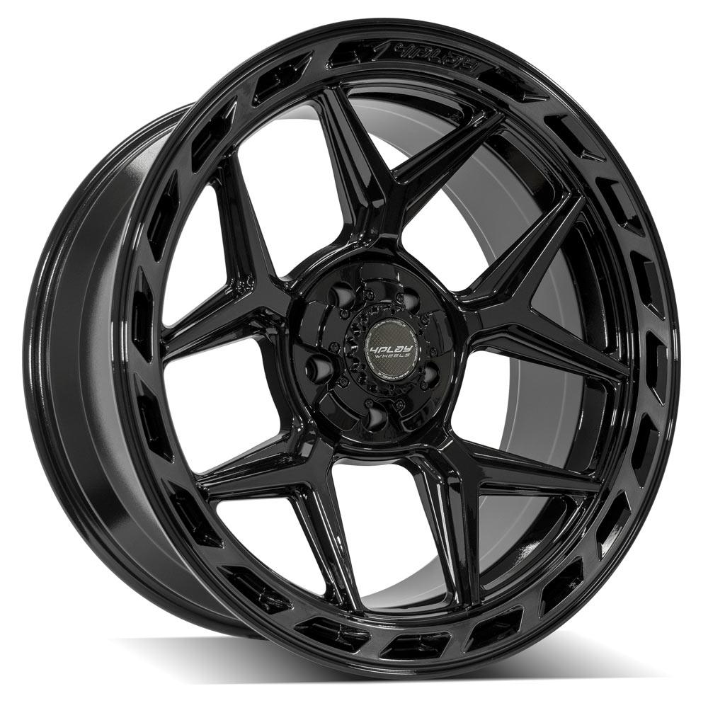 4Play Gen3 4P55 Gloss Black Wheels 22x10.0 18
