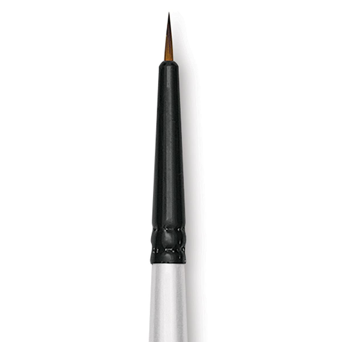 SIMMONS/ROWNEY Simply Simmons Short Handle Brushes Spotter 3/0 - Fine Detail Artist Paint Brushes for Watercolor, Acrylic & Oil Painting - Perfect for Miniature Art, Detailing & Touch-Ups