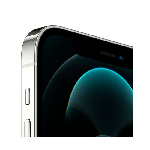 Refurbished iPhone 12 Pro Max 256GB Unlocked - Silver (No Face ID) | Eco-Friendly Smartphone Deal | Perfect for Work, Travel & Daily Use