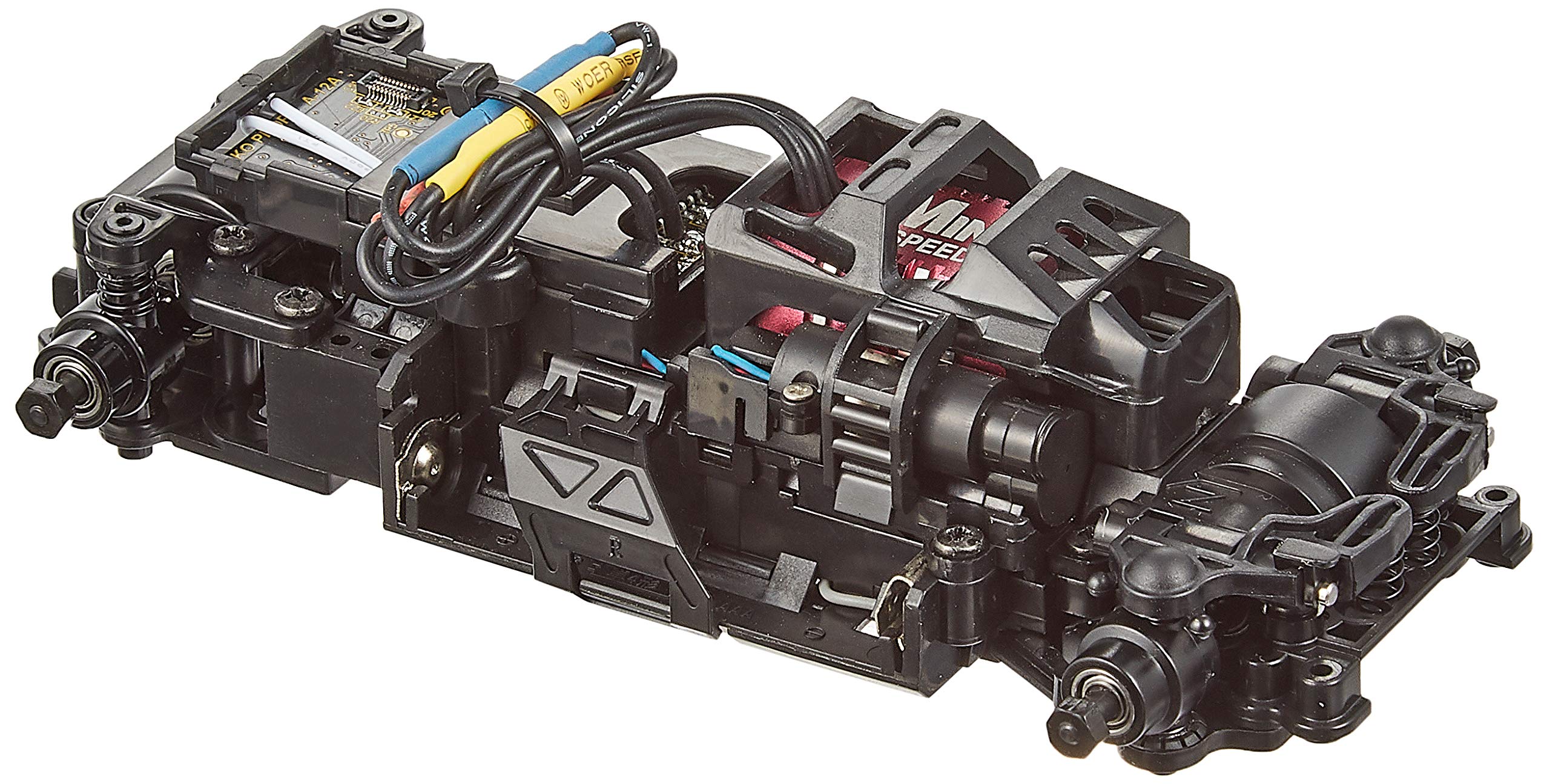 Kyosho America 32180 Mini-Z AWD MA-030EVO Chassis Set with 8500KV Motor & DWS System - High-Speed RC Car for Indoor Racing & Drifting