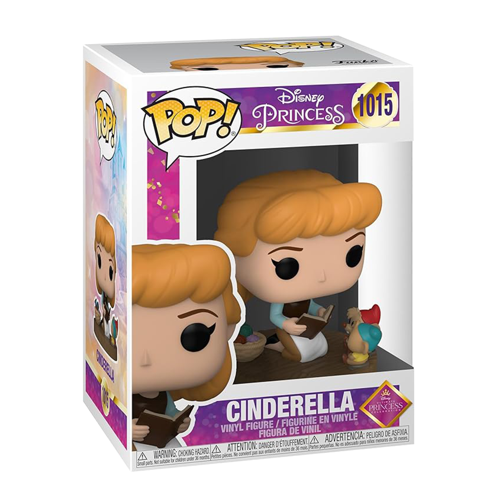Funko Pop! Disney Ultimate Princess Cinderella Collectible Vinyl Figure - Perfect for Disney Fans, Collectors & Gift Giving