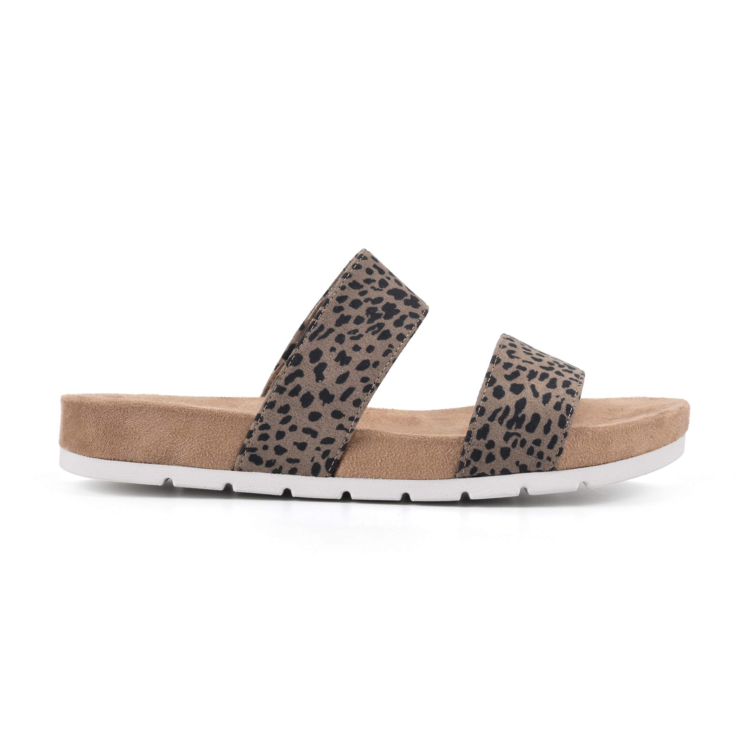 White Mountain Women's Tahlie Slide Sandal - Comfortable Summer Casual Wear
