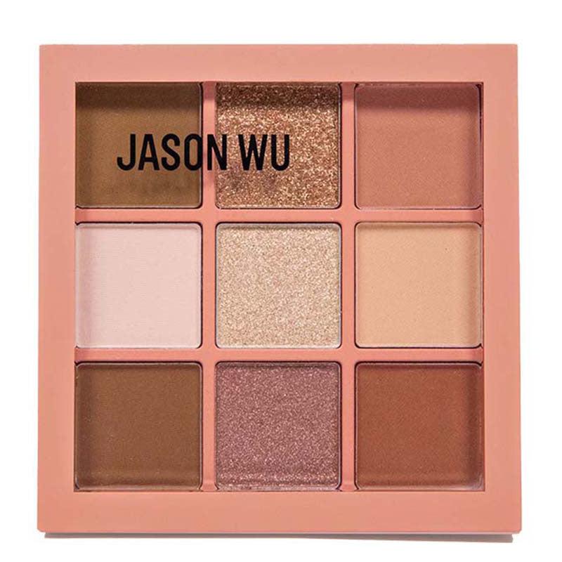 Jason Wu Beauty Flora 9-Color Eyeshadow Palette 03 Desert Rose - Long-Lasting Pigmented Makeup for Day & Night Looks