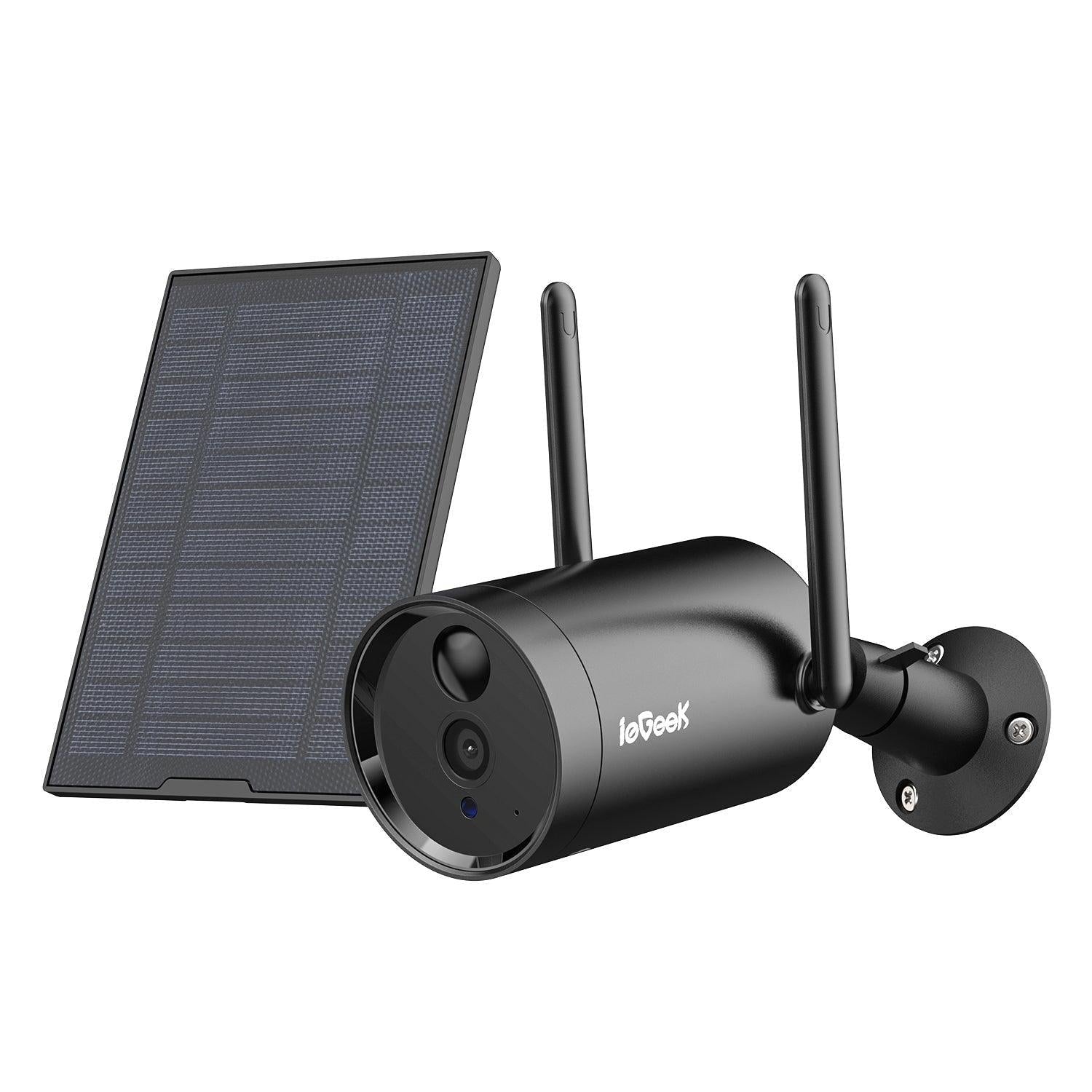 Wireless Security Camera DD201 with Rechargeable Battery - Indoor/Outdoor Home Surveillance, Night Vision, Motion Detection for Baby Monitor, Pet Camera, and Property Protection