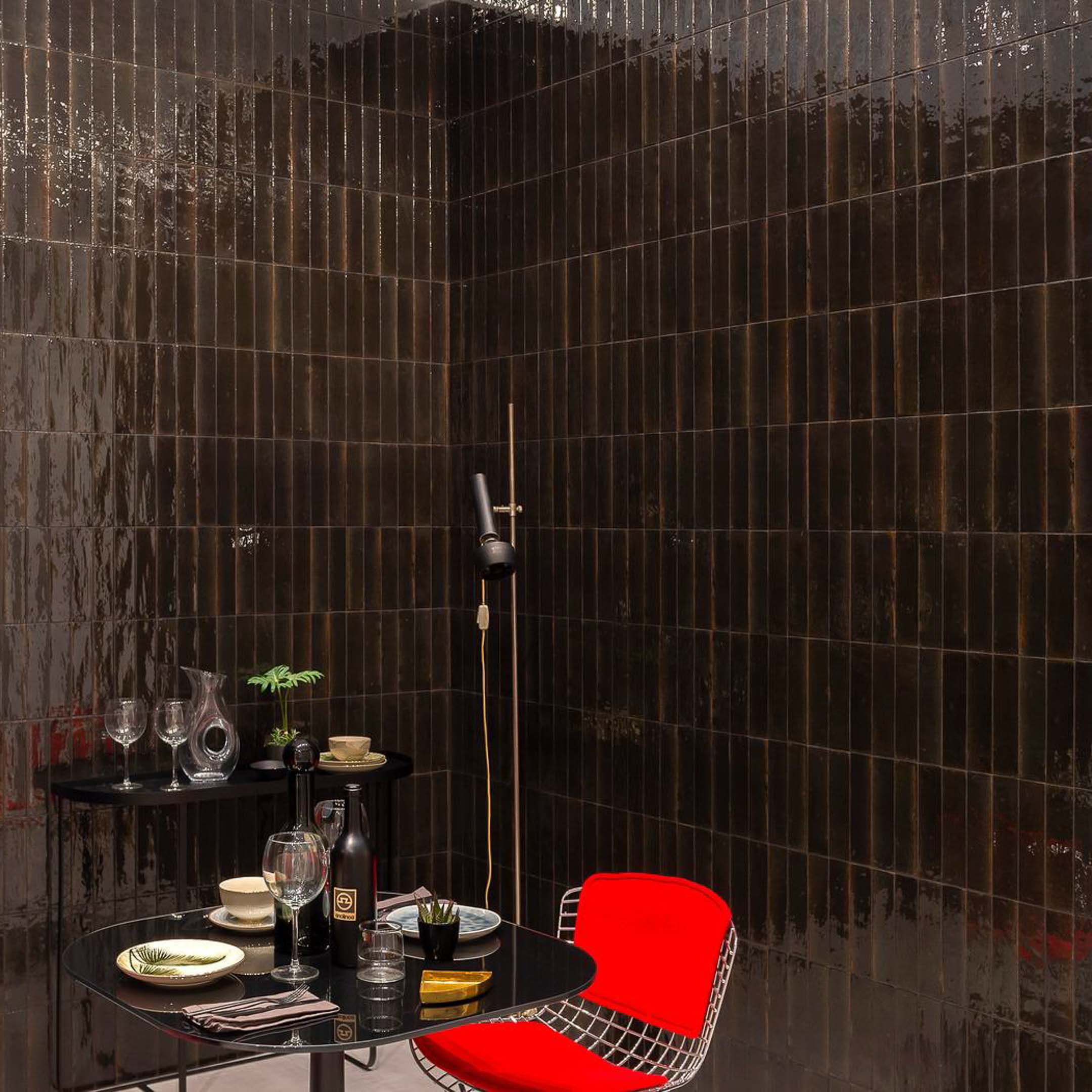 Magnolia Zellige Subway Tiles - Handmade Ceramic Wall & Backsplash Tiles for Kitchen, Bathroom, and Shower Decor