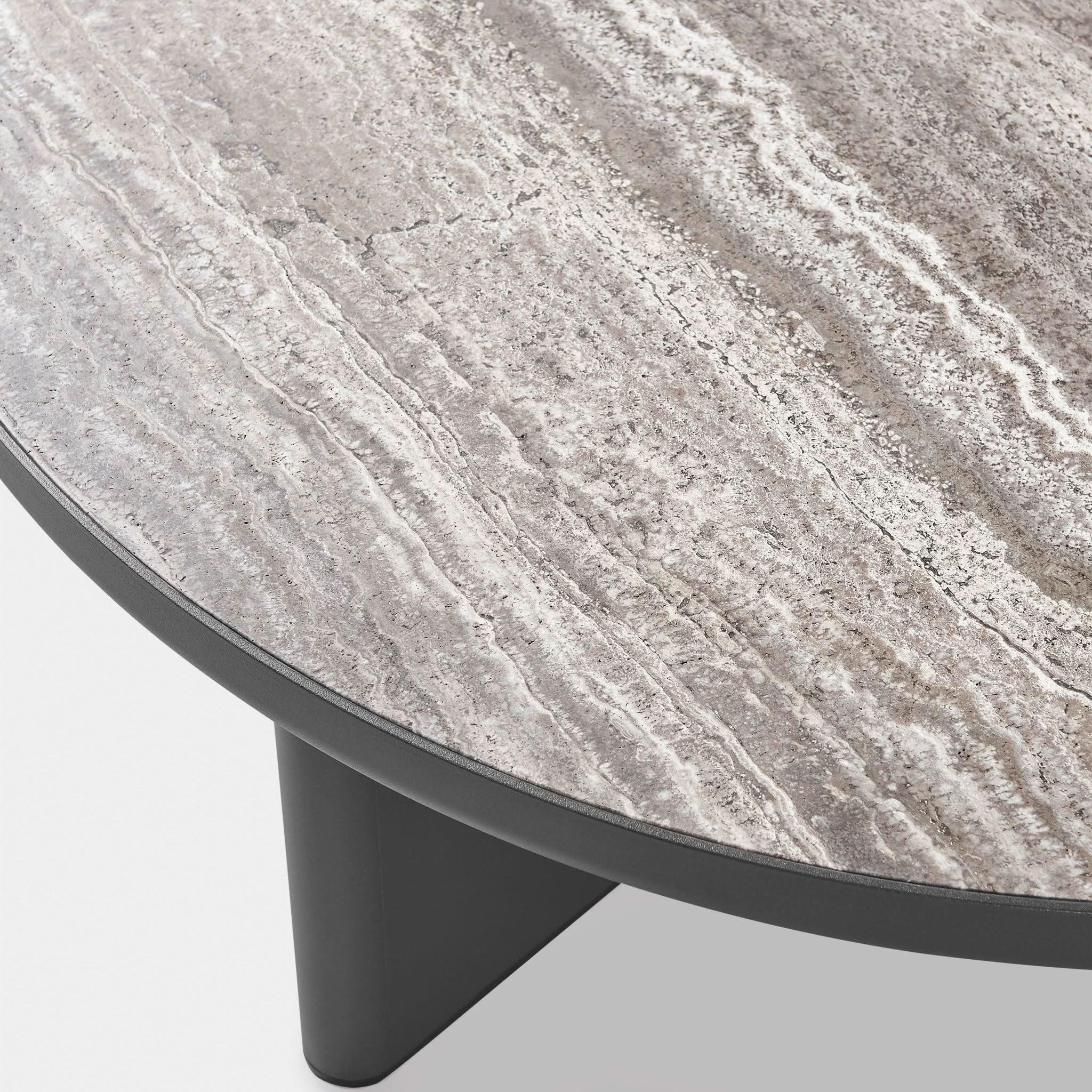 Modern Round Coffee Table - Solid Wood Living Room Center Table for Home Decor, Perfect for Living Room, Lounge, or Office Use