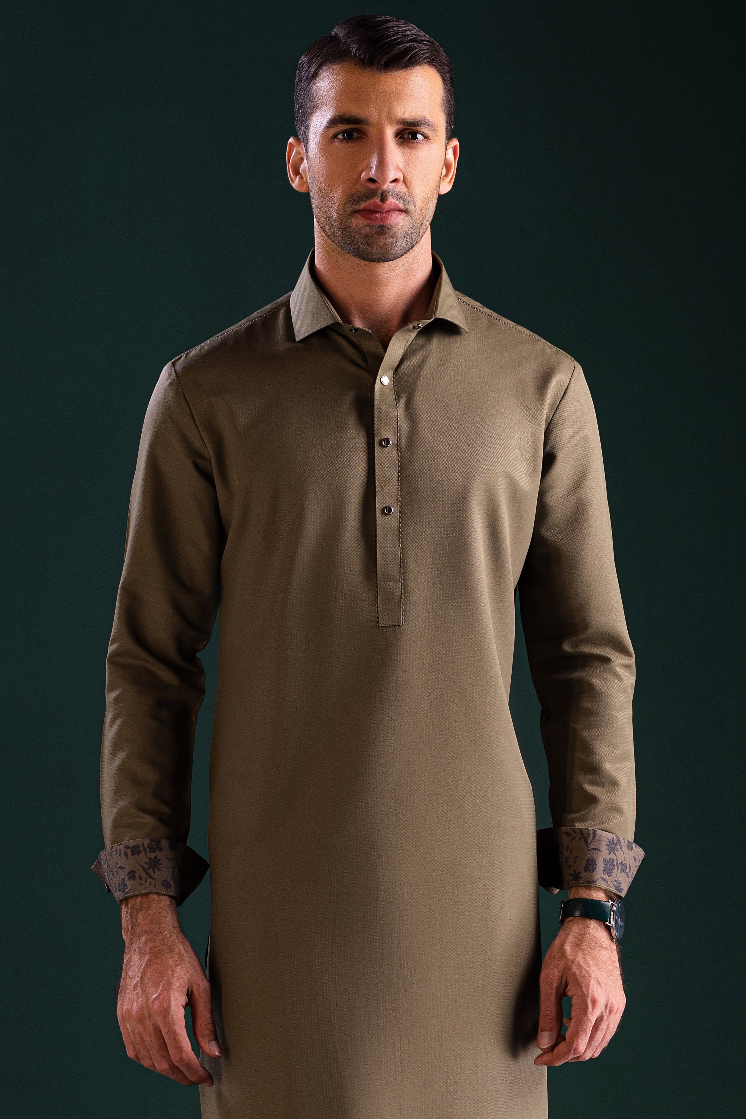 Premium Blended Green Shalwar Kameez for Men & Women - Traditional Pakistani Outfit for Weddings, Festivals & Cultural Events