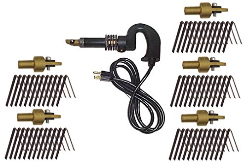 SOUTHWEST SPEED Tire Grooving Iron Set with #2,4,6,8,10 Heads & Blades - Professional Racing Tire Groover for Circle Track, Off-Road, Trucks, Motorcycles | Perfect for Late Model, Modified, Street Stock & Sprint Cars | Enhance Traction on Dirt, Asphalt & Wet Tracks
