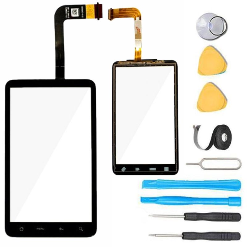 HTC Thunderbolt 4G LCD Screen Digitizer Replacement Kit - Premium Touch Screen Glass Repair Tool - Black - Perfect for DIY Phone Repair & Screen Replacement