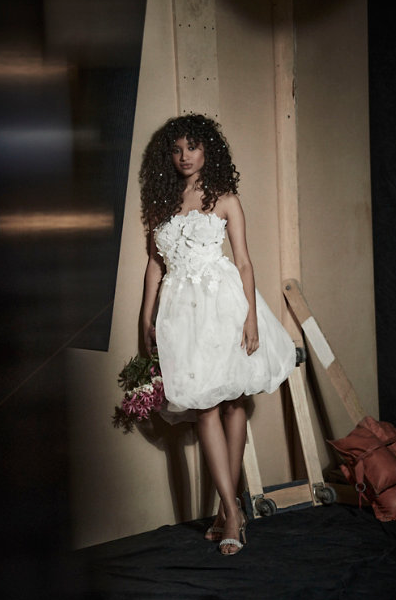 BHLDN Bryn Dress - Elegant Floral Lace Wedding Gown for Brides & Bridesmaids | Perfect for Outdoor Ceremonies & Garden Weddings