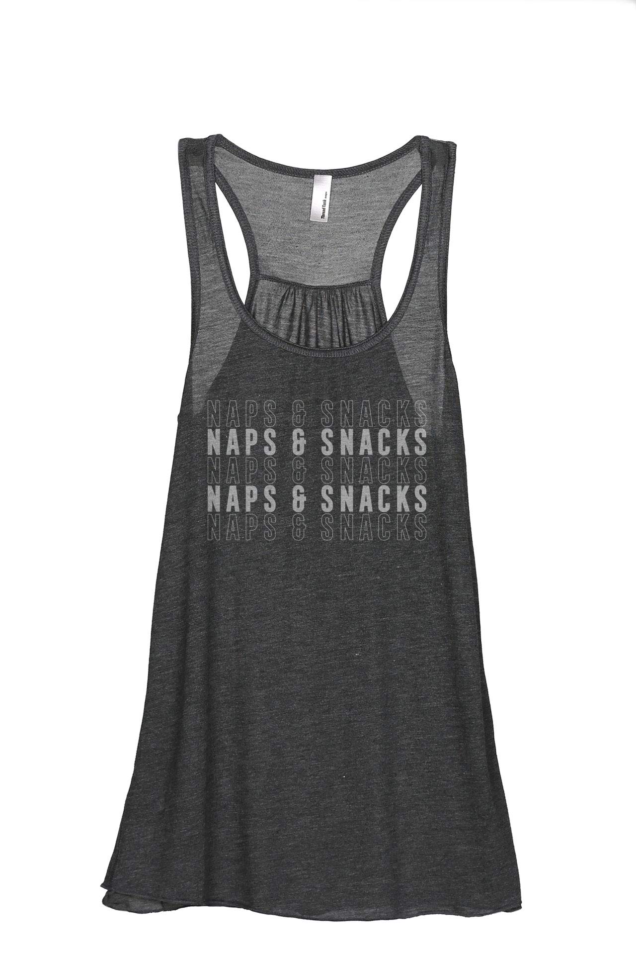 Women's Sleeveless Flowy Racerback Yoga Tank Top - Breathable Workout Shirt for Gym, Running & Lounge Wear | Naps and Snacks Athletic Apparel