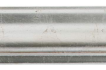 Silver Leaf With Brown Antique