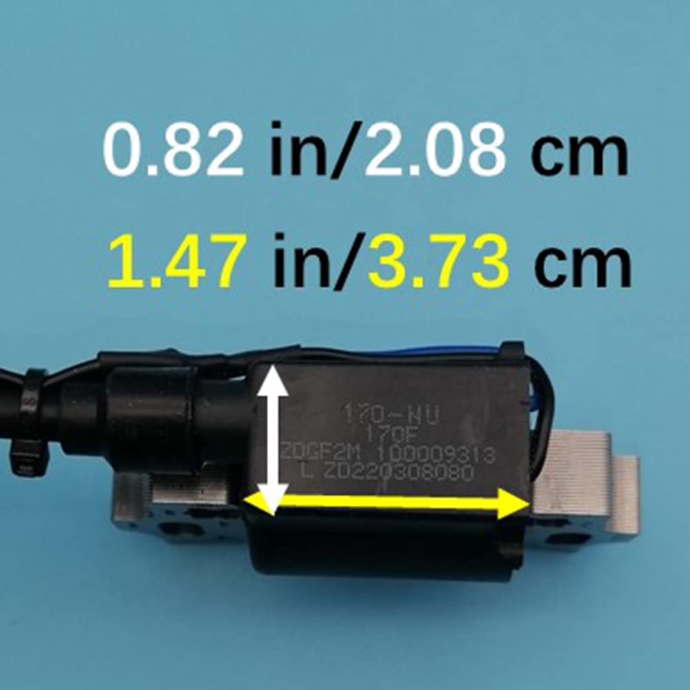 Ignition Module Coil Magneto Armature Compatible with MTD Cub Cadet Troy-Bilt 951-15023 751-15023 - Replacement for Engine Model Z762 - Perfect for Lawn Mower & Small Engine Repair