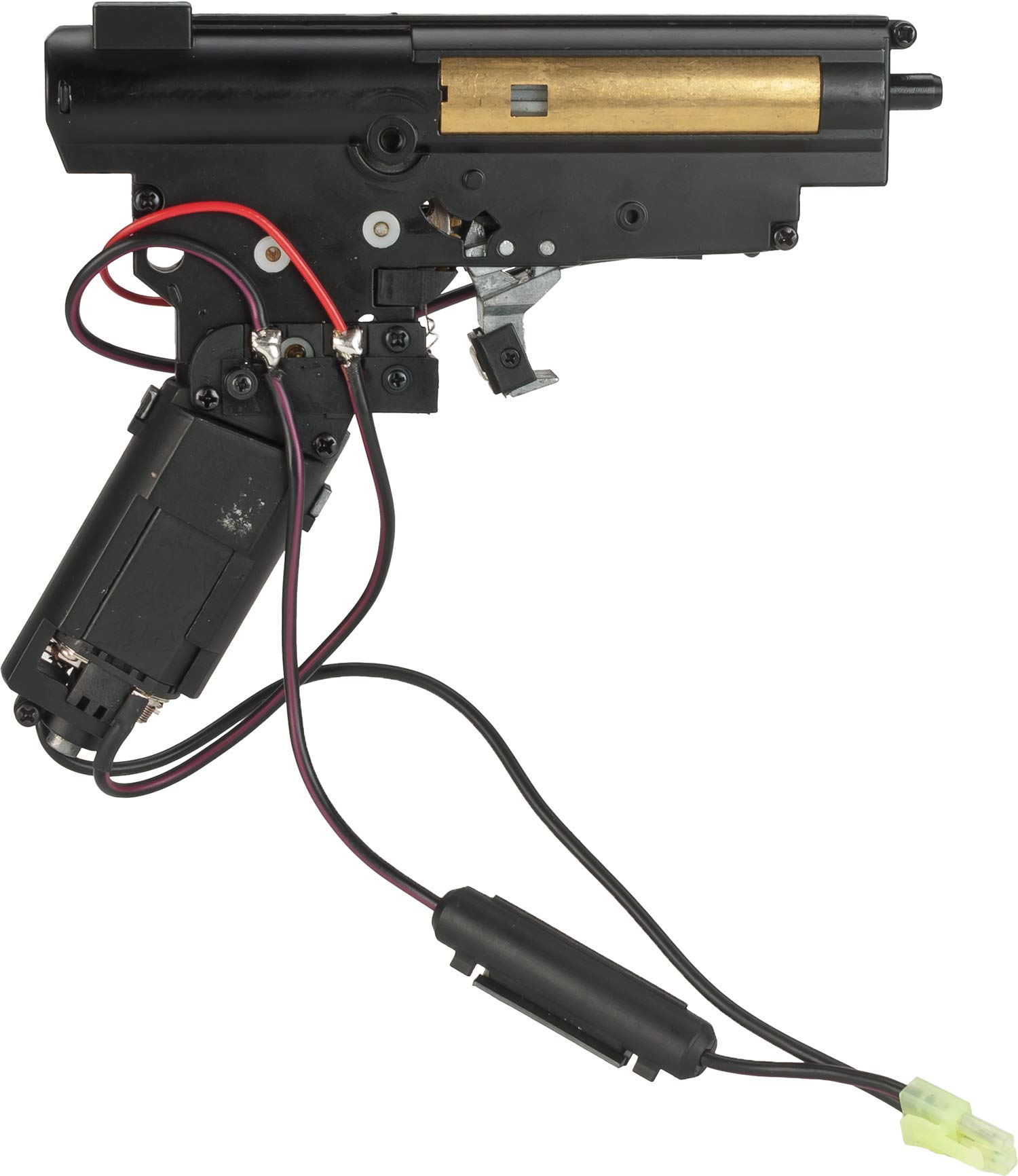 JG Reinforced Metal V3 Gearbox with Motor - Compatible with AUG17 & G19 AEG Airsoft Guns | High-Performance Upgrade for Airsoft Enthusiasts | Perfect for Competitive Matches and Tactical Training