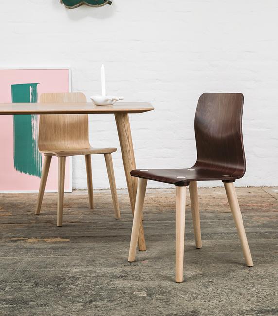 Malmo Dining Table by Ton – Modern Scandinavian Dining Table for Home & Restaurant – Perfect for Family Dinners & Entertaining Guests