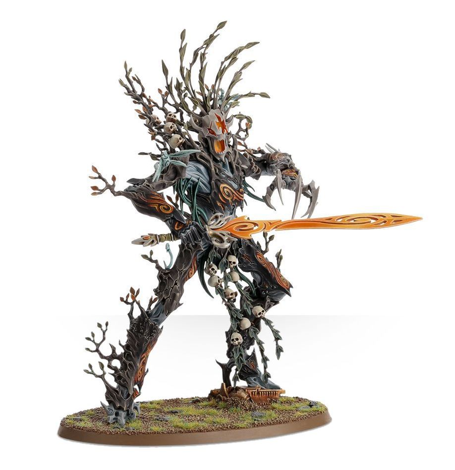Age of Sigmar Sylvaneth Treelord Miniature - Warhammer Fantasy Battle Game Model for Tabletop Wargaming & Collectors