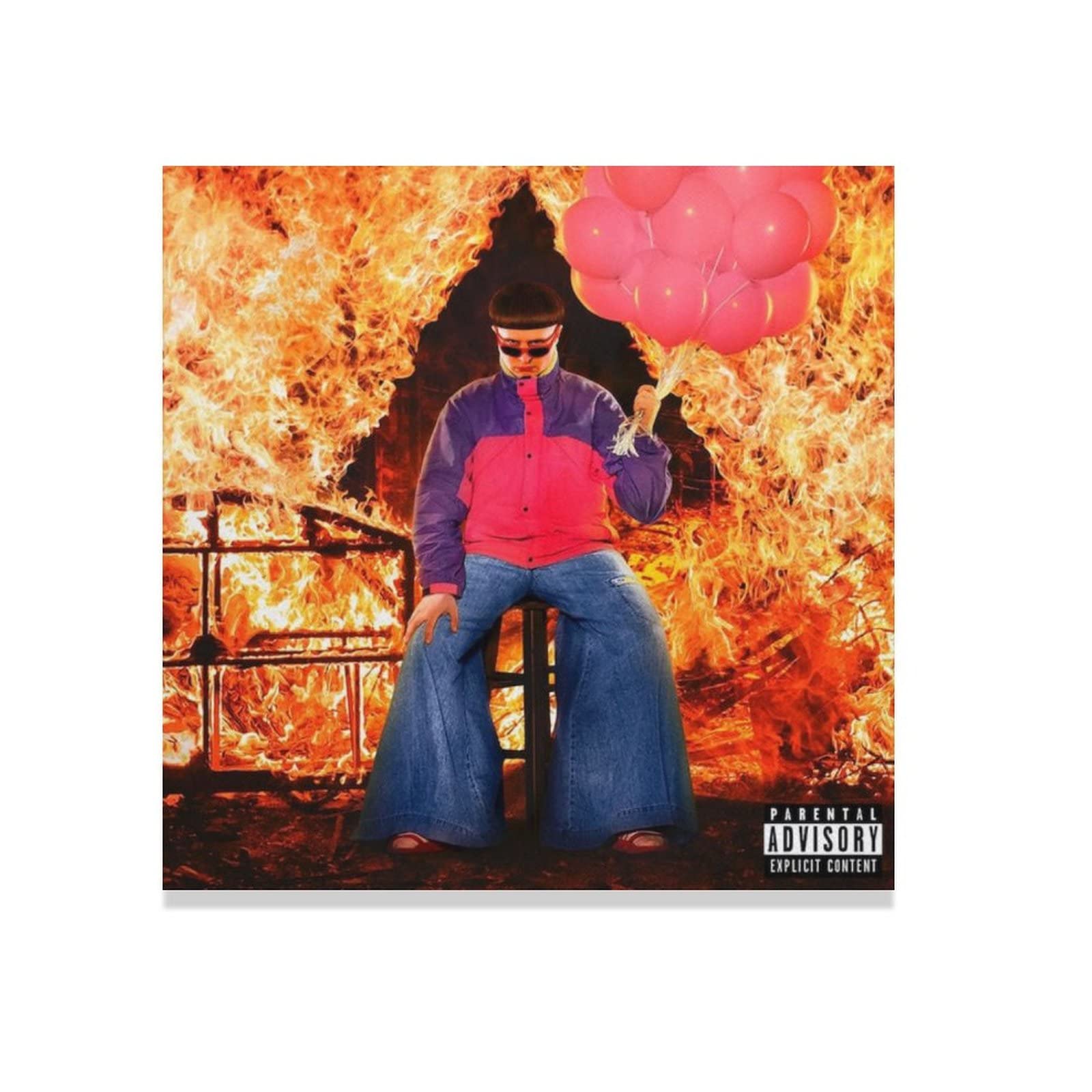 Oliver Tree Ugly Is Beautiful Canvas Poster - Wall Art Decor Print Painting for Living Room & Bedroom - Perfect for Home Decor, Music Fans Gift & Aesthetic Room Design