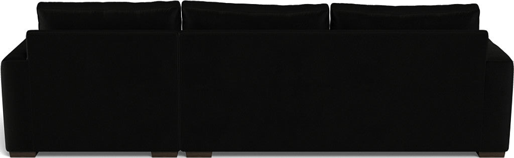 Modern Mesa 123 Right Chaise Sectional Sofa - Comfortable L-Shaped Couch for Living Room, Family Room & Lounge Areas