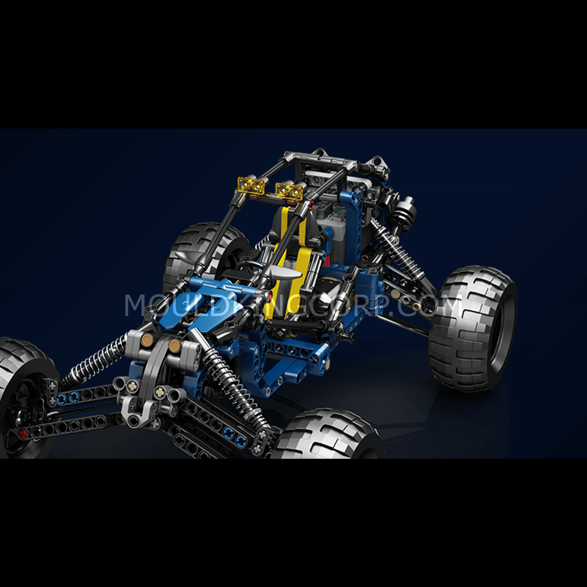 MOULD KING 18018 Lightning Buggy Remote Control Car Building Kit - 532 PCS STEM Toy for Kids & Adults, Perfect for Indoor & Outdoor Play, Racing & Collecting