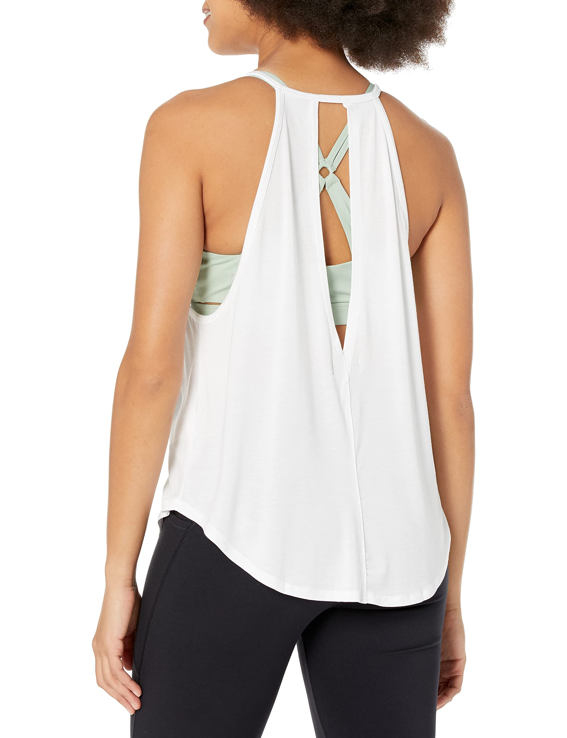 prAna Women's Foundation Slit Back Tank Top - Breathable Yoga & Workout Shirt for Women | Perfect for Gym, Running, Pilates & Casual Wear