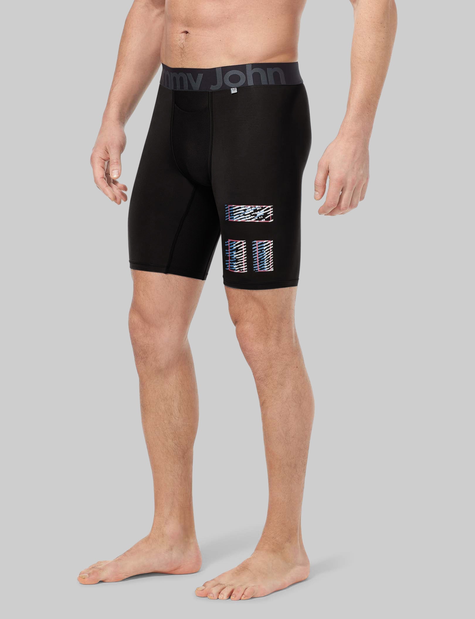360° Sport Boxer Briefs for Men - 8-Pack Moisture-Wicking Breathable Underwear for Workout & Active Lifestyle - Gym, Running, Cycling, Travel Comfort