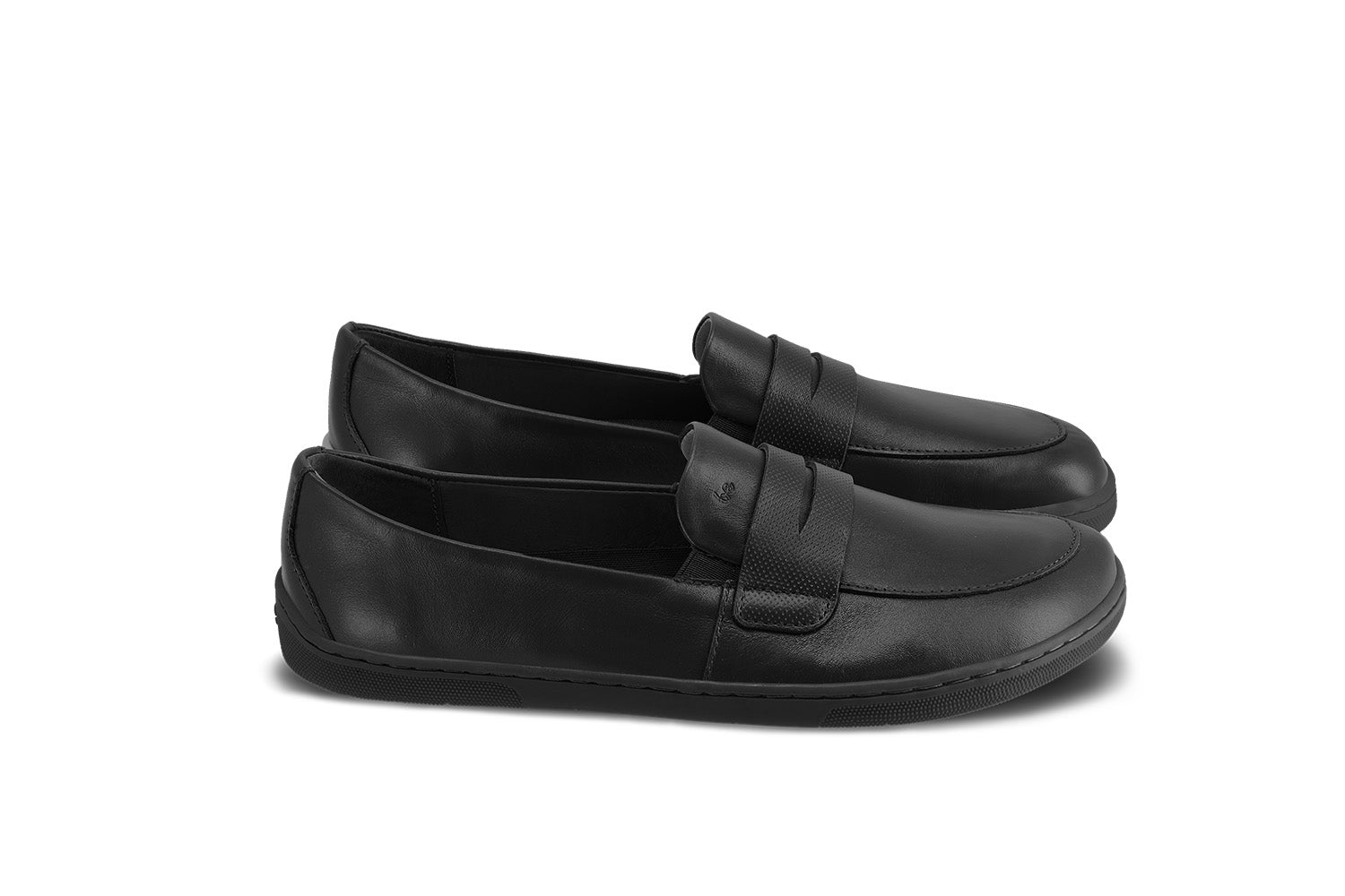 Barefoot Moccasins for Men & Women - Be Lenka Buena All Black Comfortable Minimalist Shoes - Perfect for Yoga, Walking & Indoor/Outdoor Activities