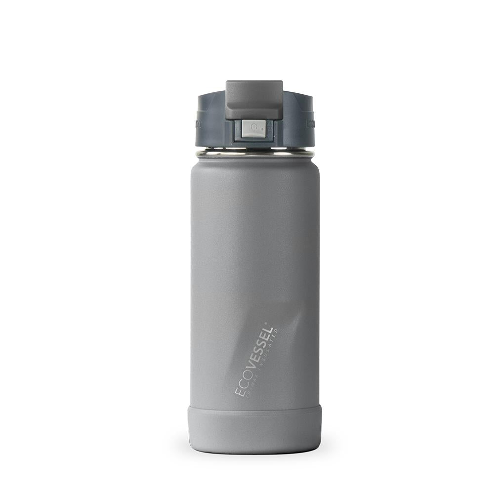 EcoVessel PERK Insulated Stainless Steel Coffee & Tea Travel Mug - Keeps Drinks Hot/Cold for Hours - Perfect for Commuting, Camping & Office Use