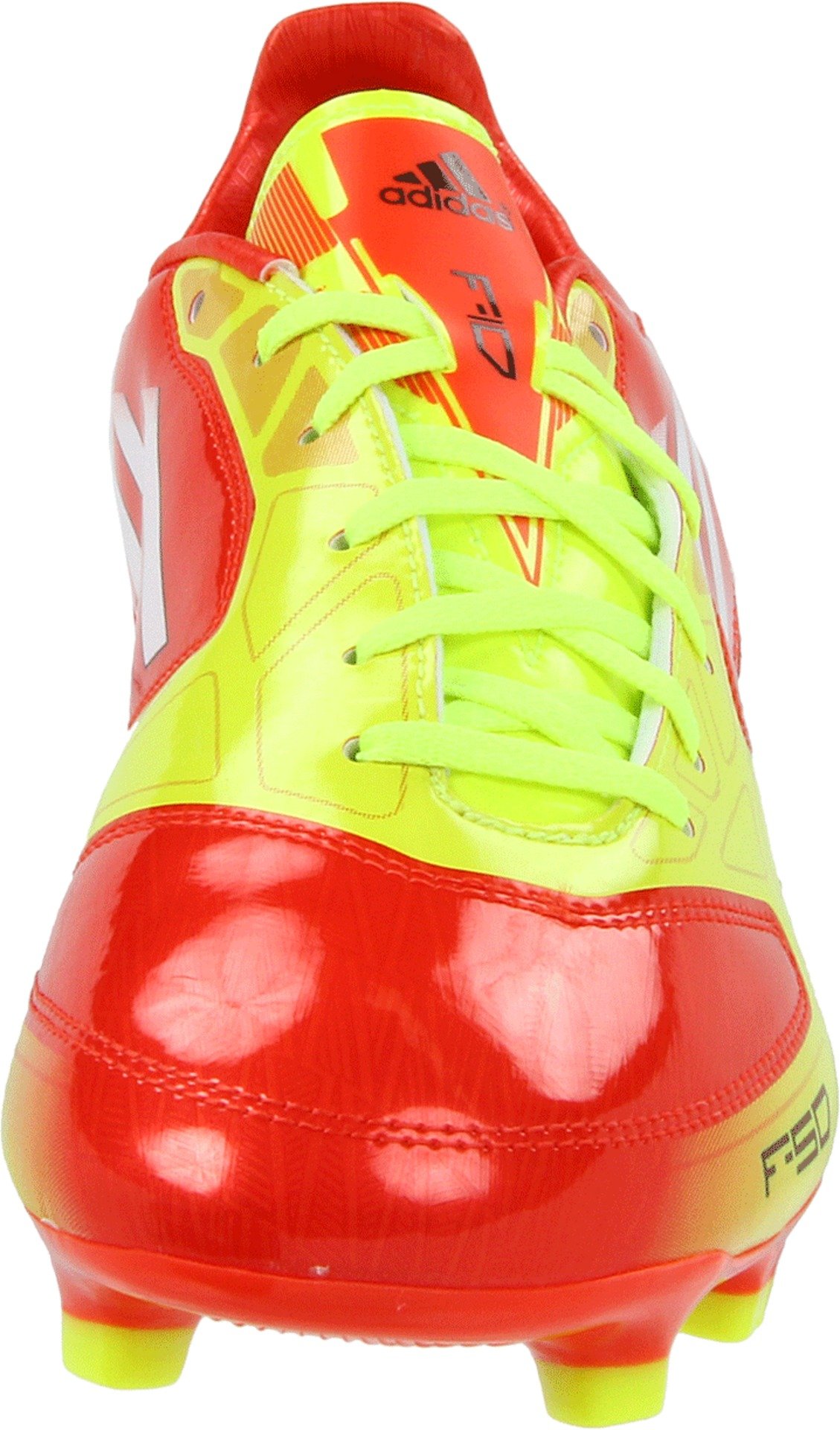 Adidas Men's F10 TRX FG-M Soccer Cleats - High Energy/Electricity/White - Size 11.5 D US - Perfect for Competitive Matches & Training Sessions