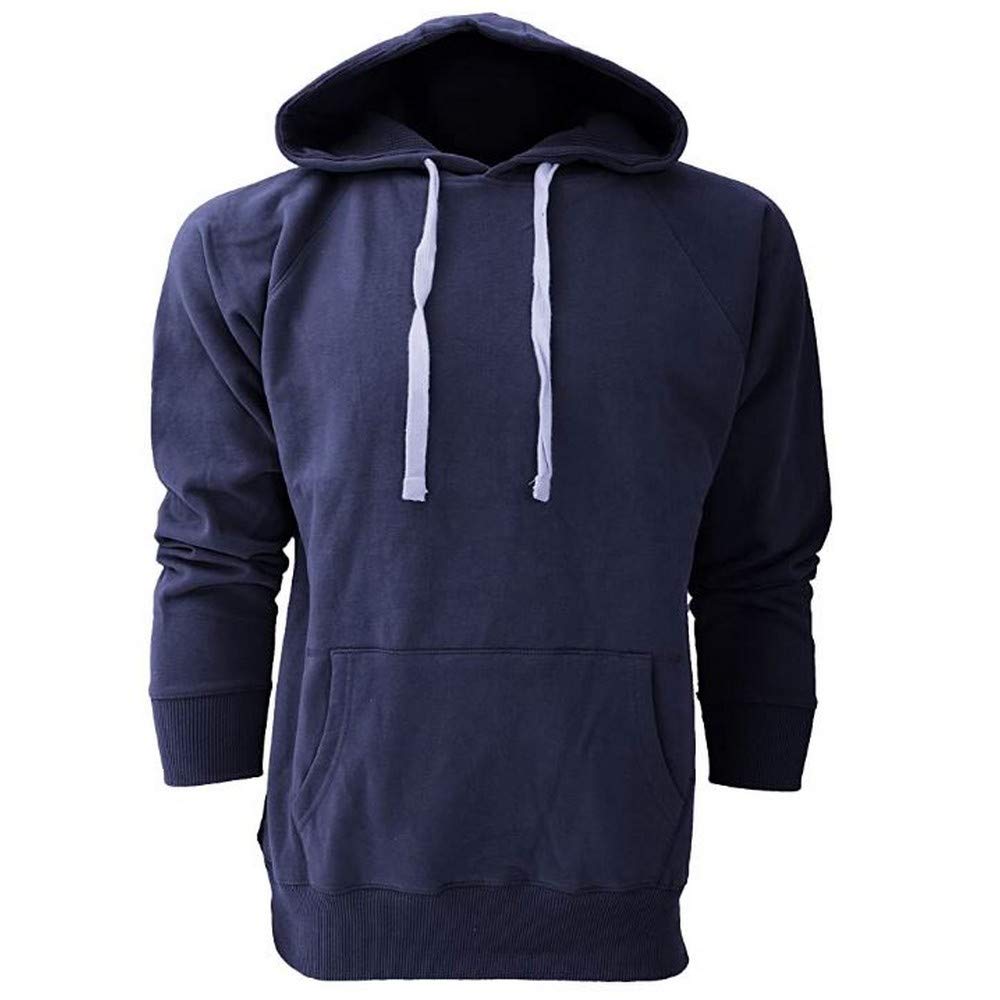 Mantis Men's Superstar Zip-Up Hooded Sweatshirt - Swiss Navy Blue Pullover Hoodie for Casual Wear & Outdoor Activities (Size S)