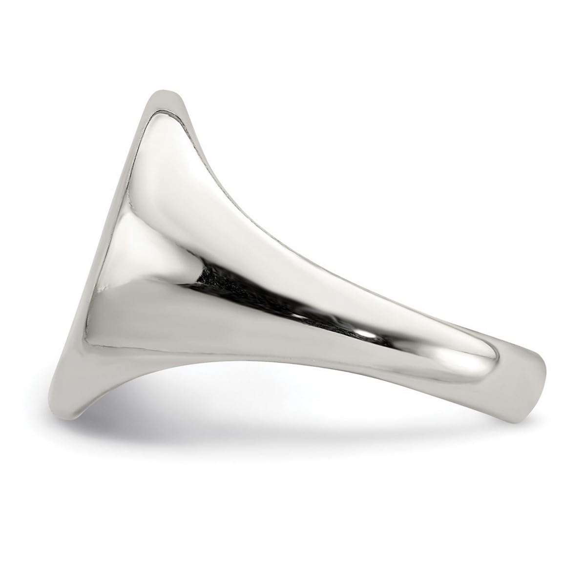 925 Sterling Silver Solid Polished Signet Ring for Women - Elegant Jewelry Gift for Birthday, Anniversary & Special Occasions | Hypoallergenic & Tarnish-Resistant