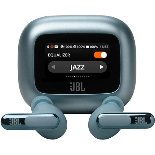 JBL Live Beam3 True Wireless ANC Earbuds - Noise Cancelling Bluetooth Headphones for Gym, Running & Travel | Sweatproof & Long Battery Life