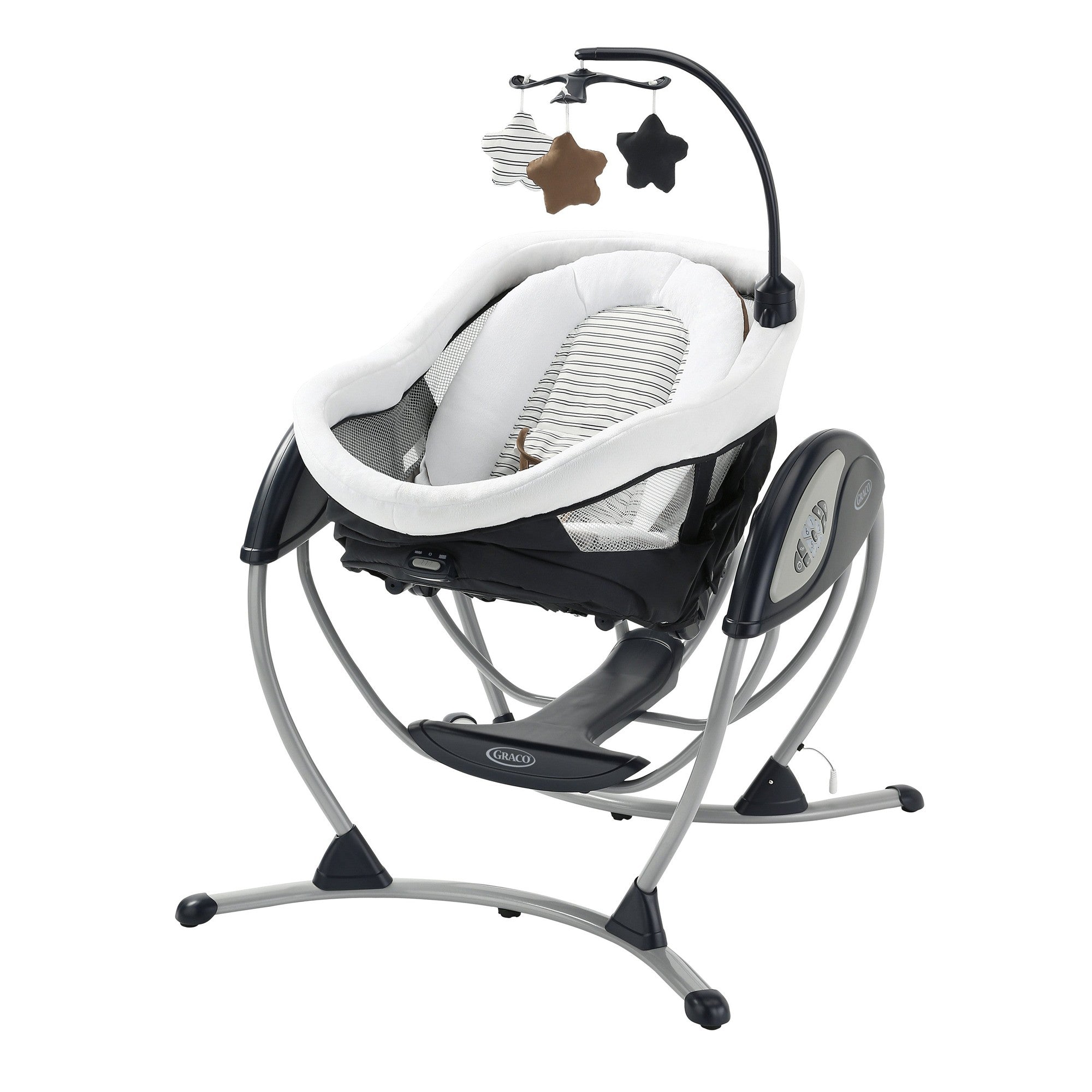 Graco DuoGlider Baby Swing - Gentle Gliding Motion for Newborns & Infants - Perfect for Soothing, Napping & Playtime at Home