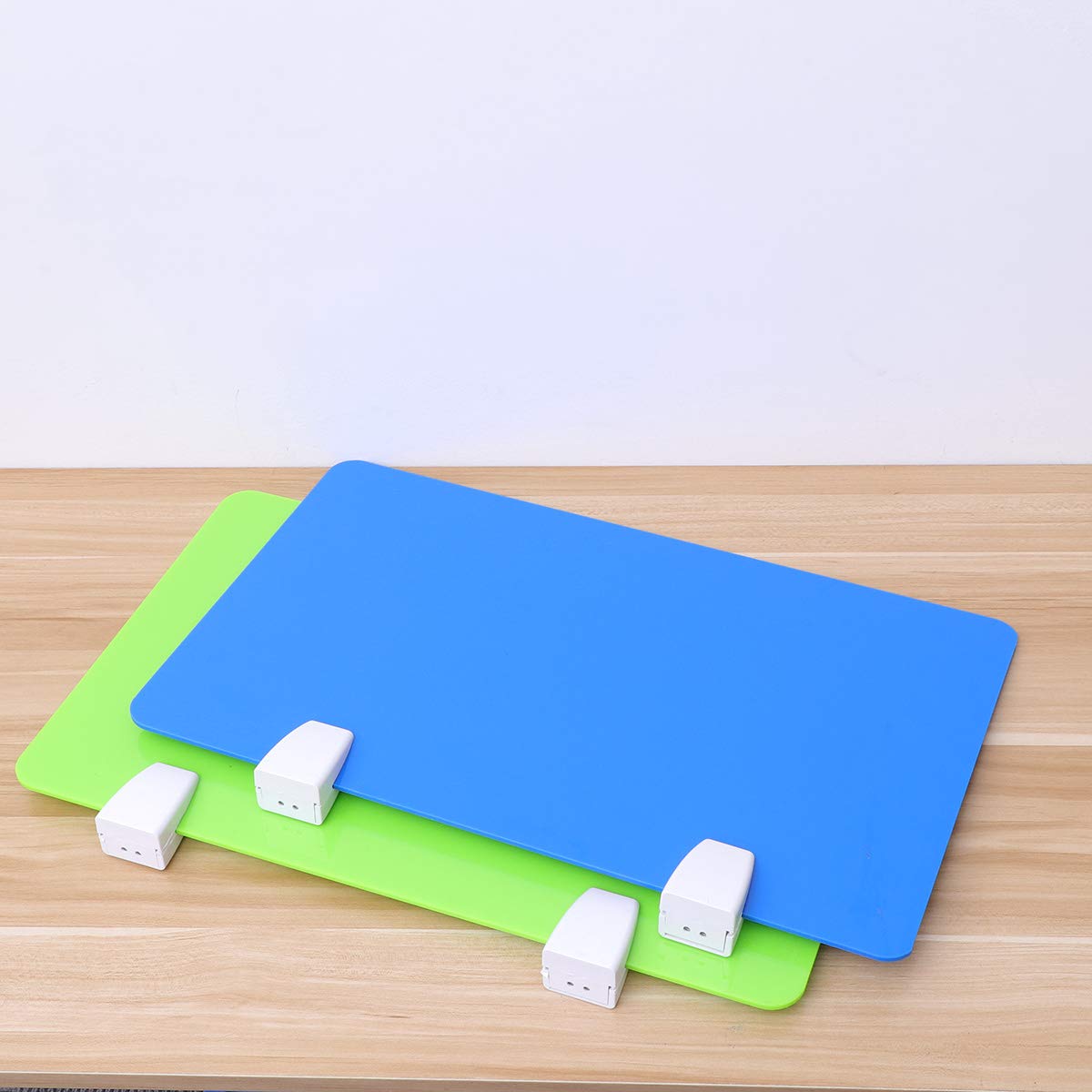 Frosted Office Desk Divider - Privacy Screen for Work & Study