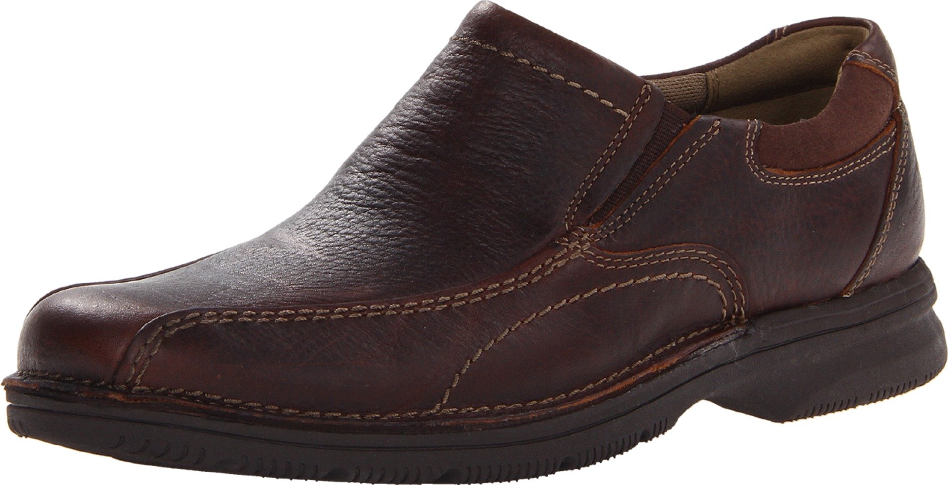 Clarks Men's Senner Pine Loafers - Comfortable Slip-On Dress Shoes for Business & Casual Wear | Premium Leather & Cushioned Footbed