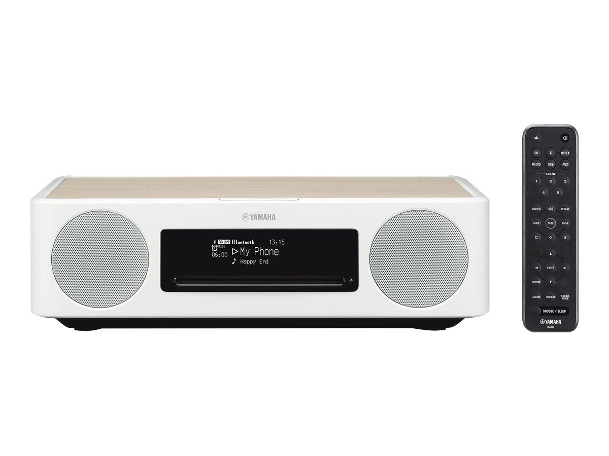 Yamaha TSX-B237 Bluetooth Speaker with CD Player - Portable Audio System for Home, Office, and Outdoor Use