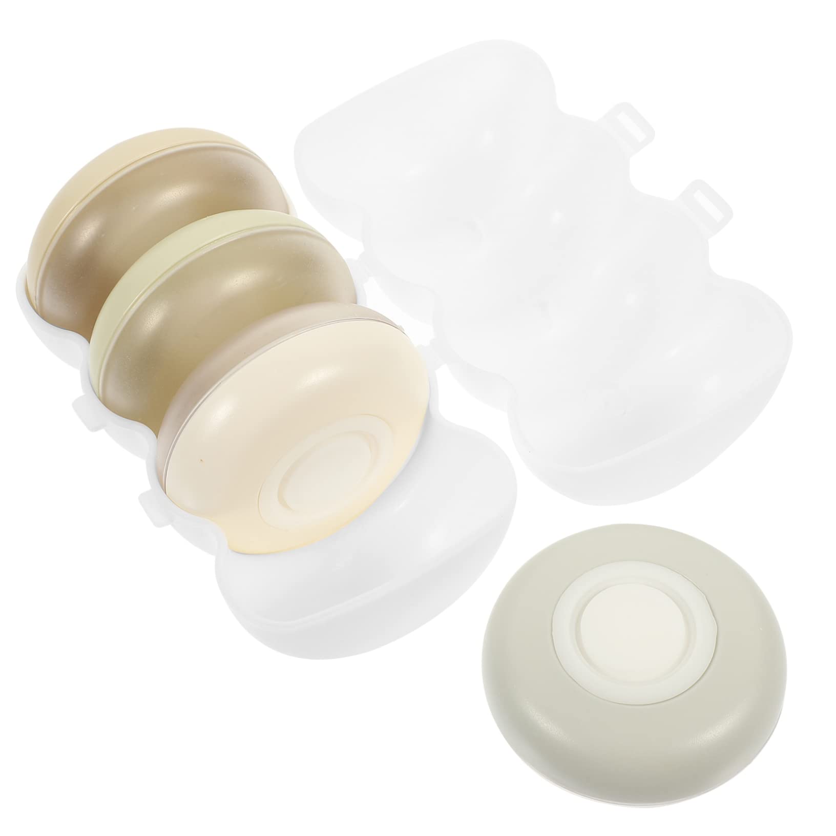 TOPBATHY 1 Set Travel-Sized Empty Lotion Bottles & Cream Jars - Leak-Proof Cosmetic Containers with Pump for Toiletries | Perfect for Airplane Carry-On, Gym Bag & Vacation Essentials