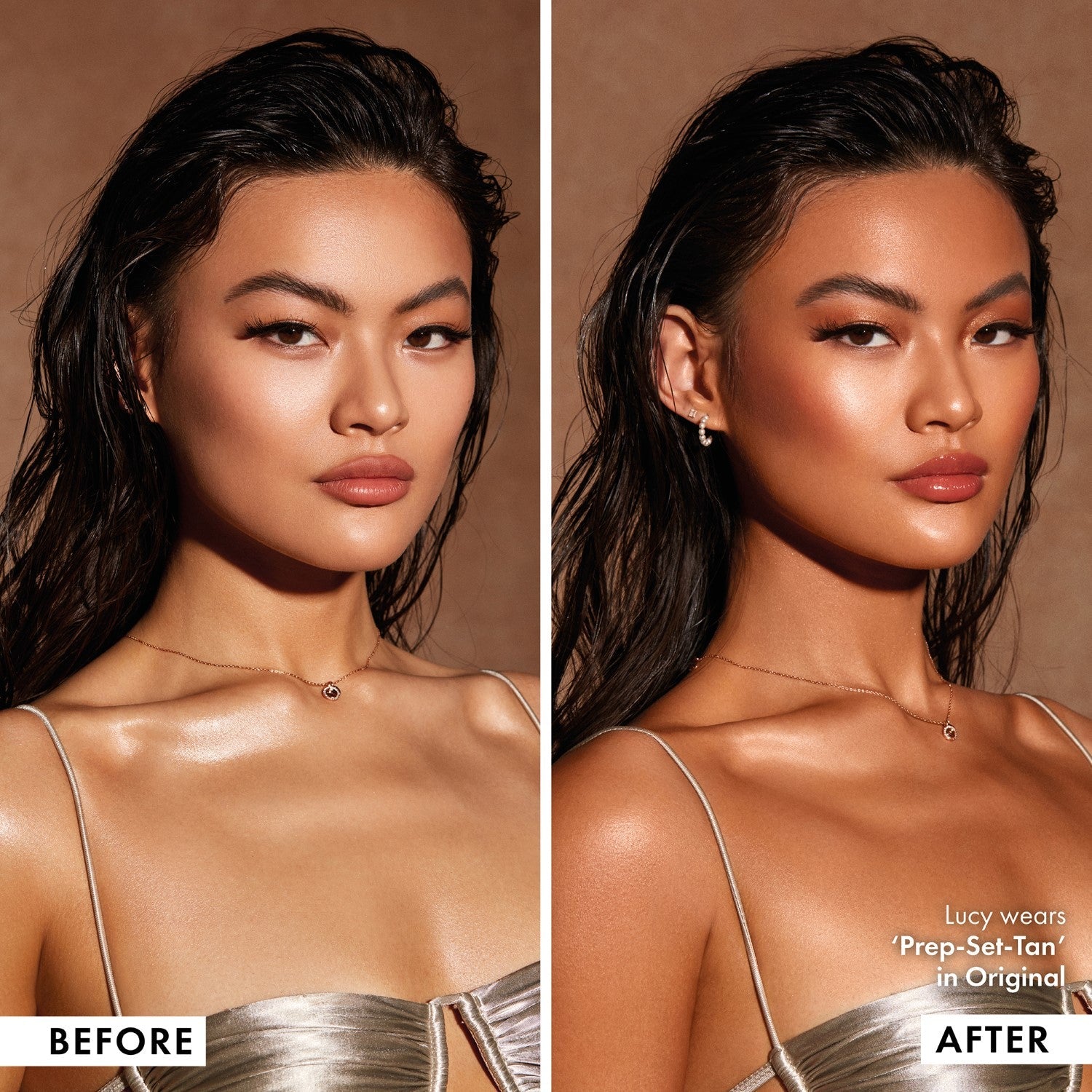 Prep Set Tan Mist - Natural Sunless Self Tanner for a Flawless Glow | Perfect for Face & Body | At-Home Salon Quality Tanning Solution for a Sun-Kissed Look