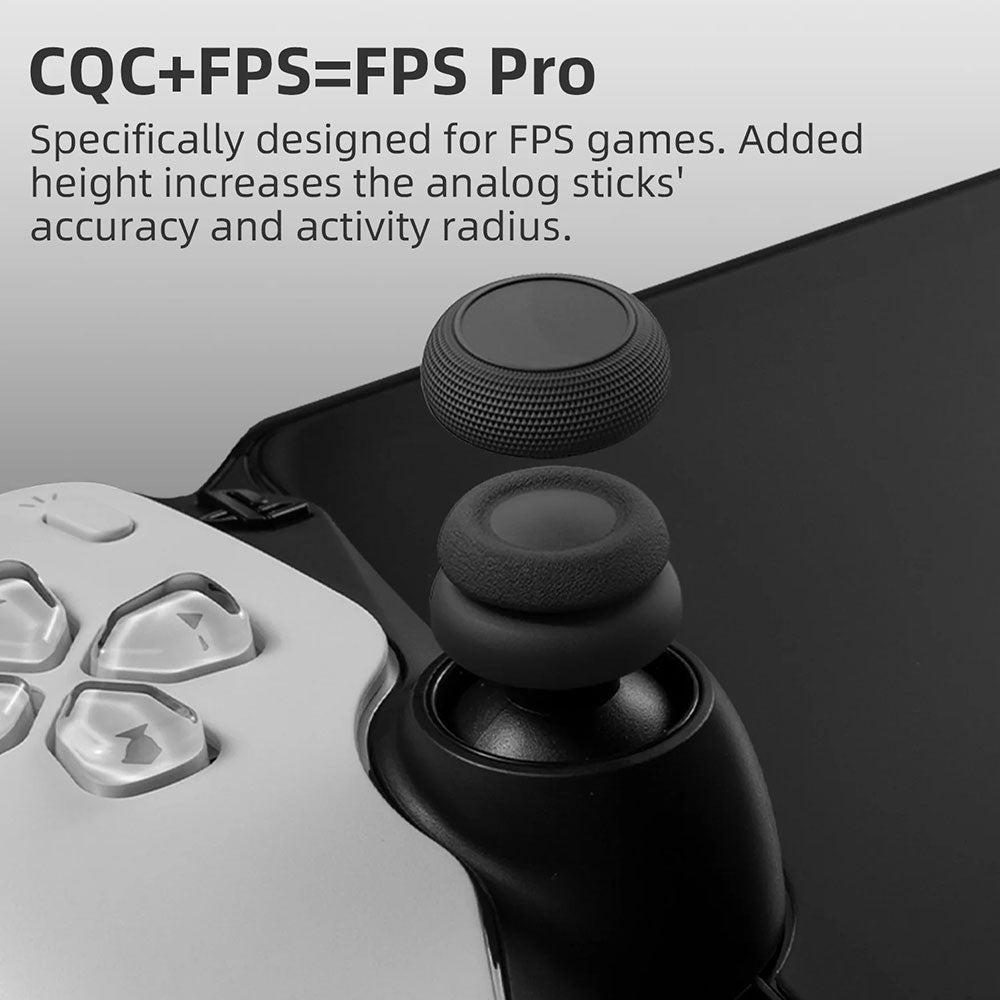 Skull & Co. Savage Raven Thumb Grip Set (6pcs) - Ergonomic Controller Accessories for Playstation Portal - Improve Gaming Comfort & Precision for Long Sessions