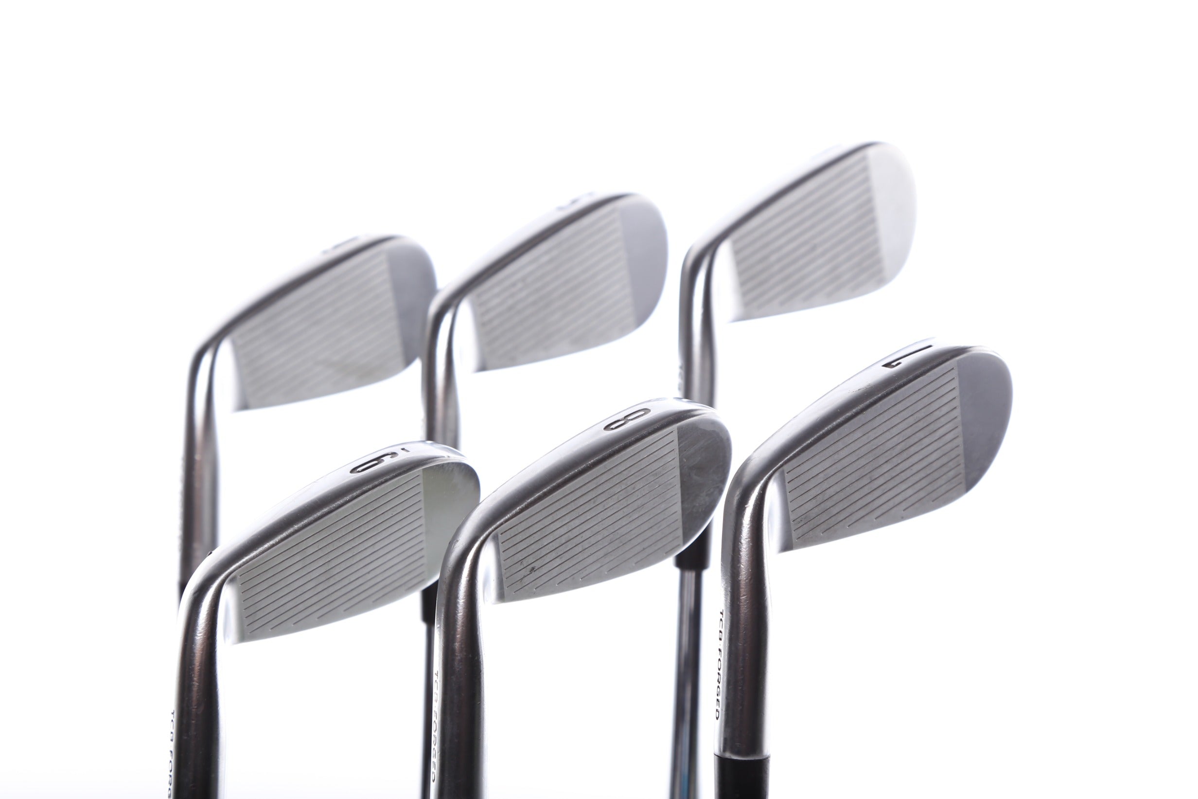 Used Callaway Apex TCB Iron Set 4-9 Right Hand Stiff Flex Golf Clubs - Perfect for Low Handicap Players & Tournament Play