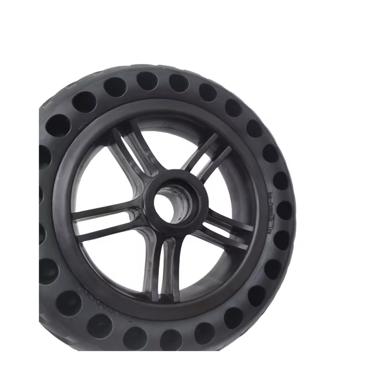8 Inch Electric Scooter Rear Wheel Replacement - Compatible with Kugoo S1 Plus, Non-Pneumatic Solid Tire Hub Motor (Perfect for Urban Commuting & Last-Mile Transportation)