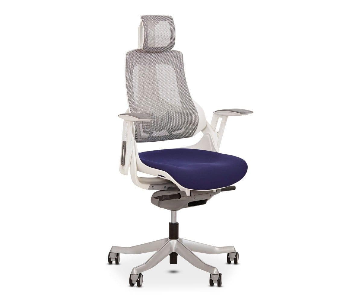 Ergonomic Wau Desk Chair - Adjustable Office Chair with Lumbar Support for Home & Work - Perfect for Long Hours Sitting, Gaming & Studying