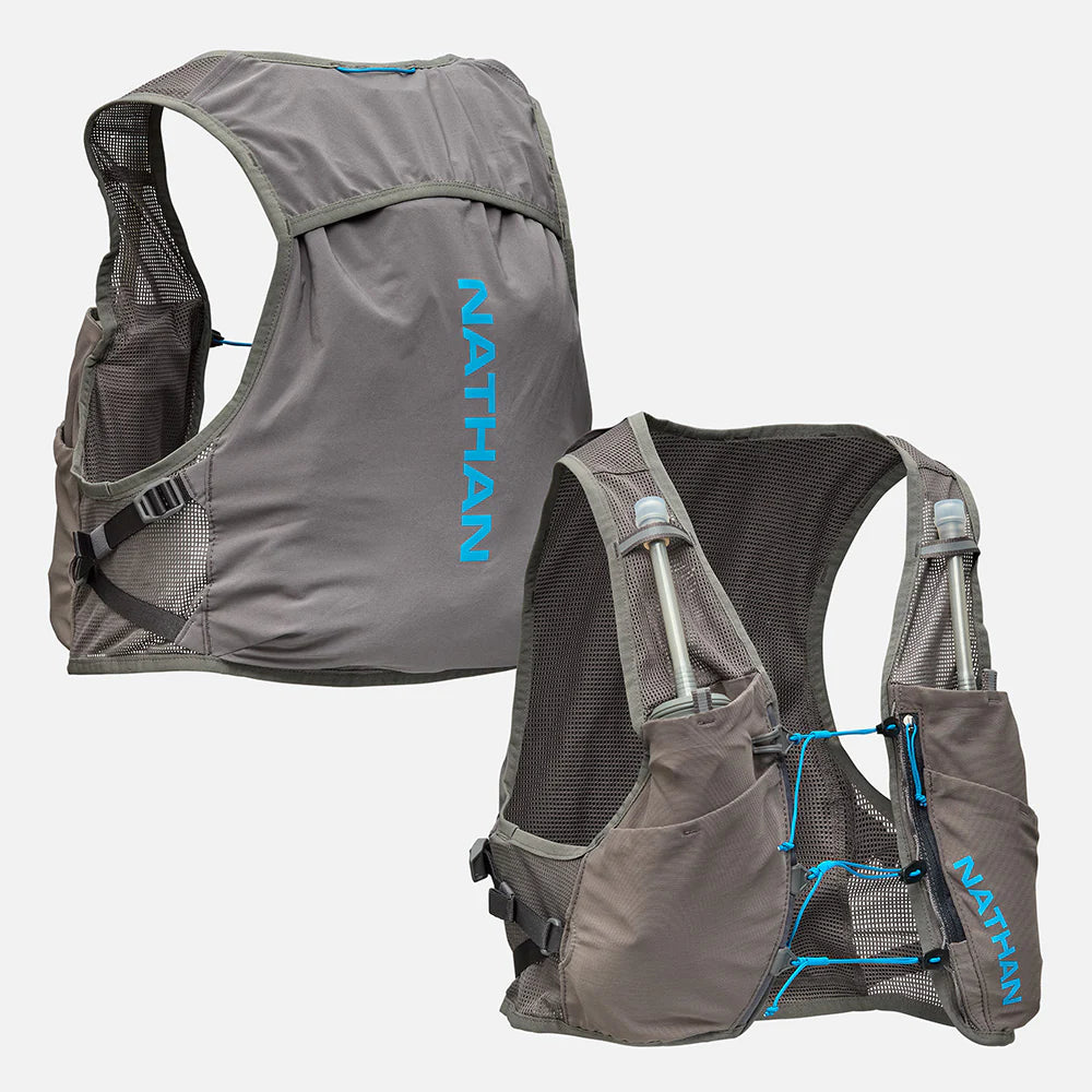 Pinnacle Breeze 4L Hydration Running Vest for Men & Women - Lightweight Breathable Race Pack with Water Bladder - Perfect for Trail Running, Hiking & Outdoor Adventures (Charcoal/Electric)