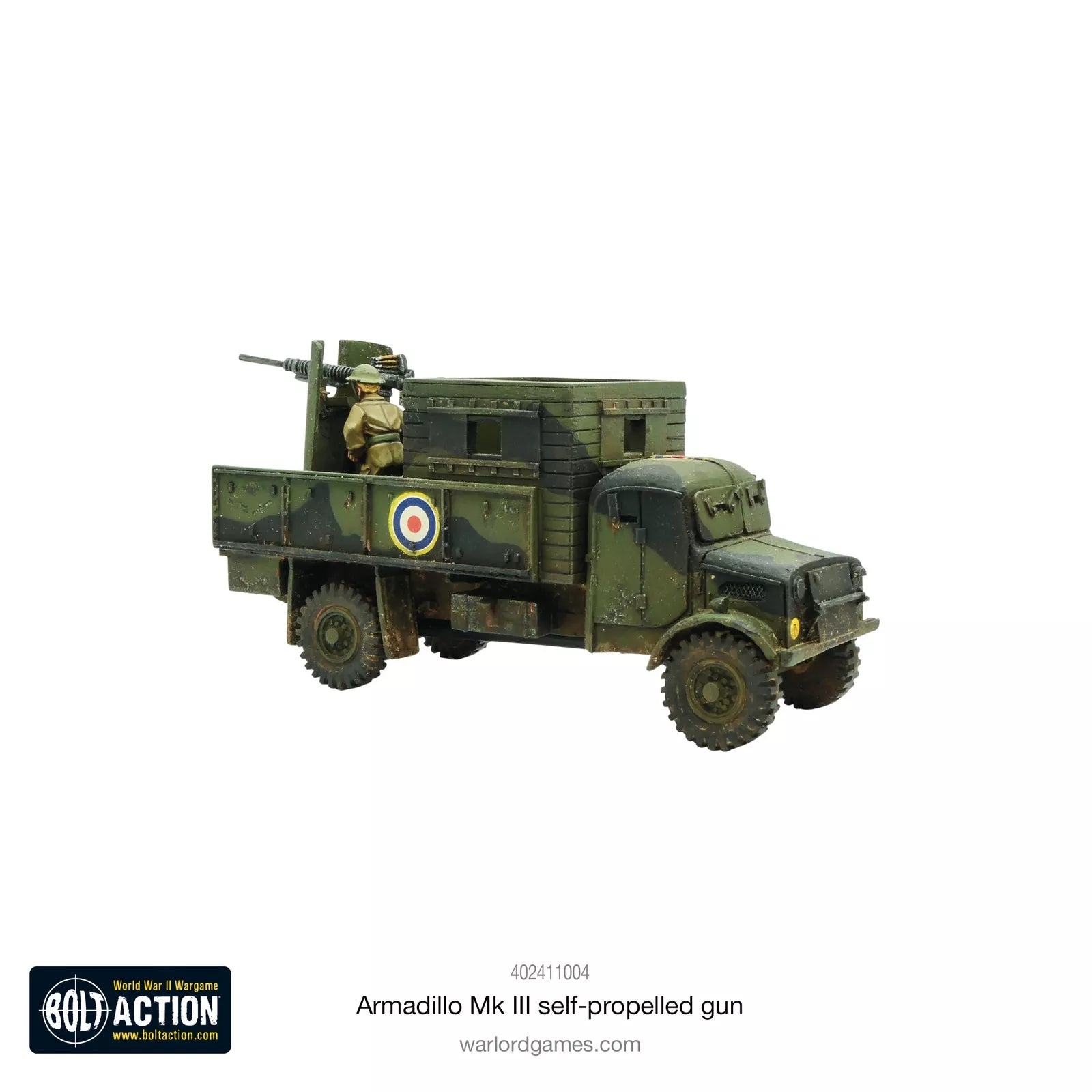 Armadillo Mk III Self-Propelled Gun - High-Performance Military Vehicle for Tactical Operations & Outdoor Adventures