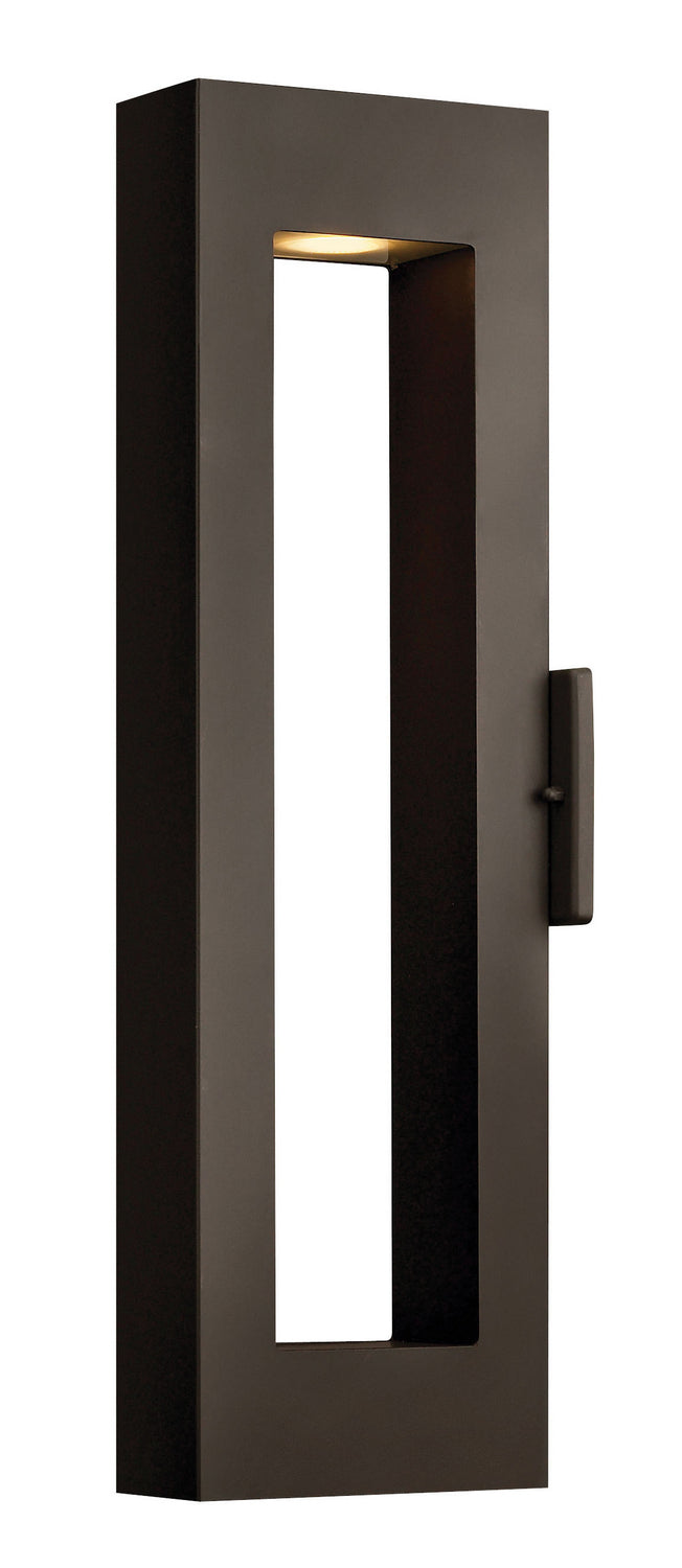 Atlantis LED Wall Mount Light Fixture in Bronze - Modern Lighting for Living Room, Bedroom & Hallway