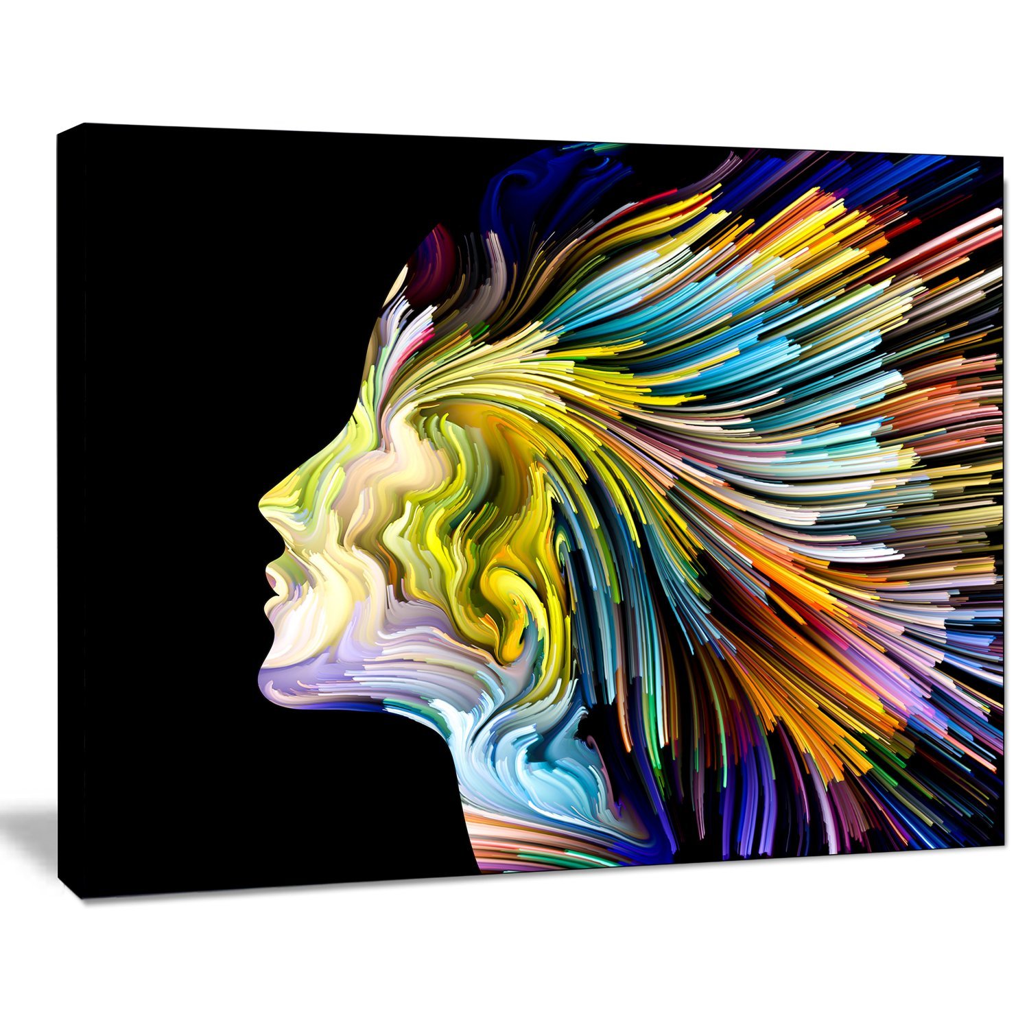 Abstract Canvas Art Print - Modern Wall Decor for Living Room, Bedroom & Office | Endless Imagination Design