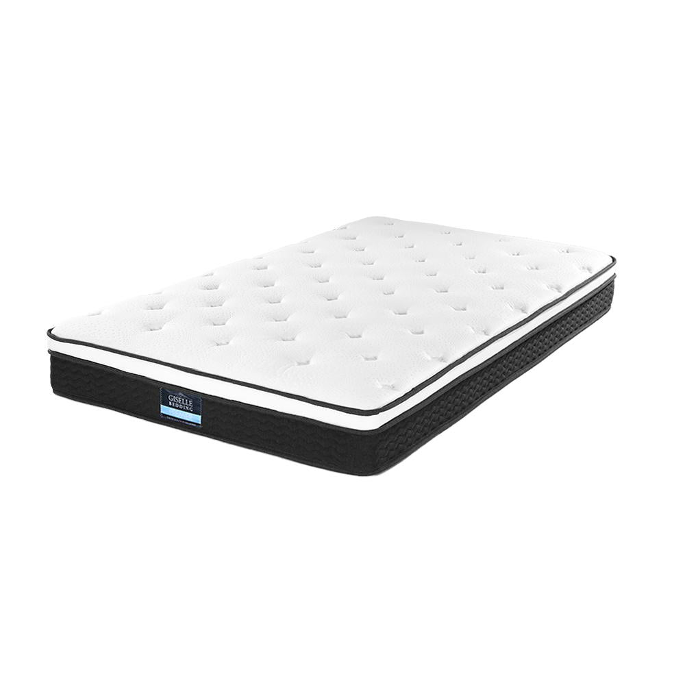 Bonita Euro Top Bonnell Spring Mattress 21cm Thick King Single - Premium Comfort for Bedroom, Guest Room & Dormitory Use