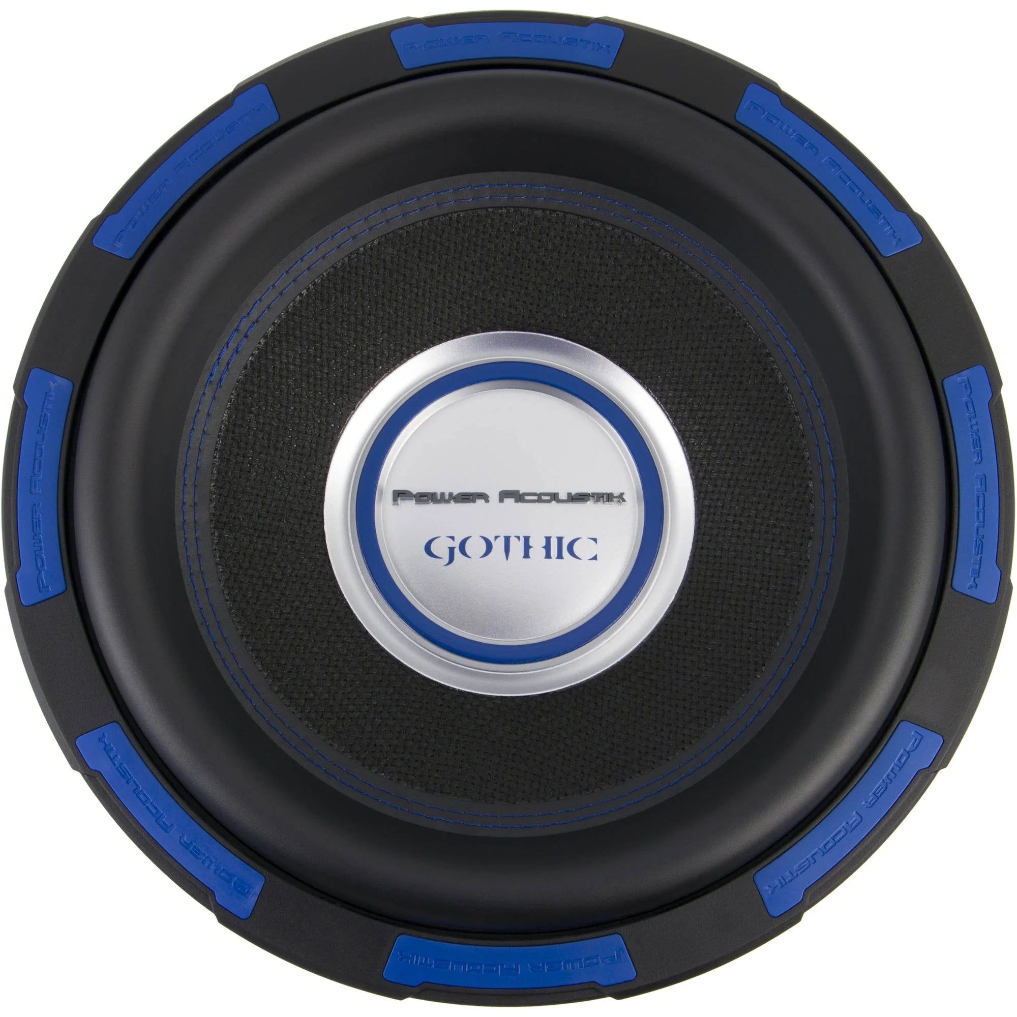 GW 124 | Gothic Series Premium 12-Inch Car Subwoofer - 2500W Max Power, Composite Fiber Rigid Cone for Deep Bass - Perfect for Car Audio Systems & Home Theater Setups