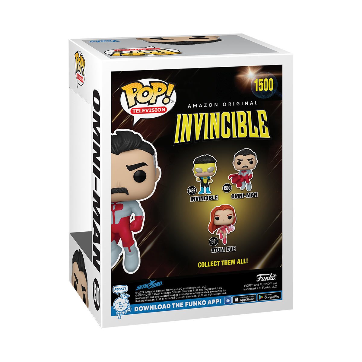 Invincible Omni Man Funko Pop! Vinyl Figure #1500 - Collectible Action Figure for Superhero Fans | Perfect for Display, Gifts & Comic Book Collections