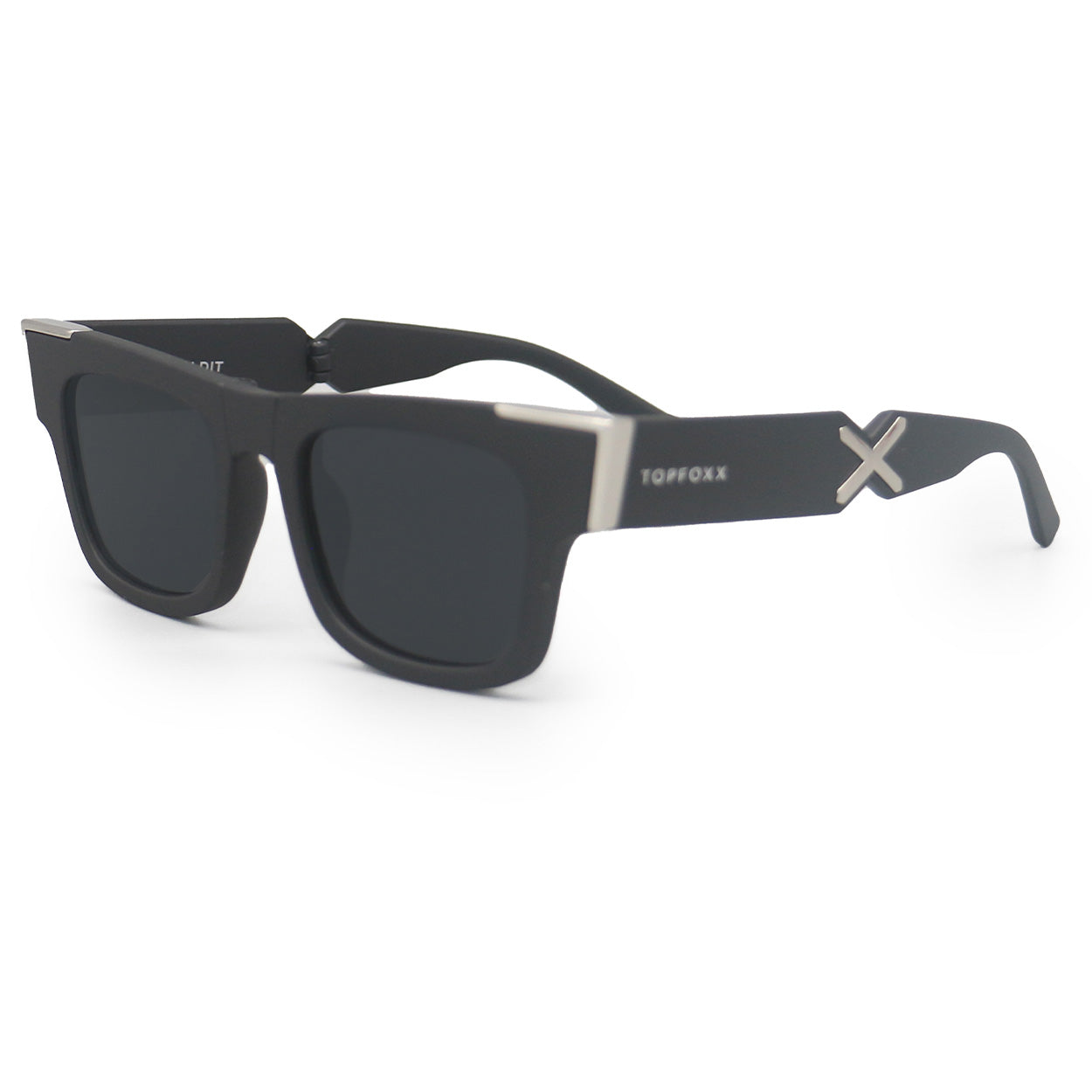 Fold It Black Prescription Glasses - Stylish & Durable Folding Eyewear for Travel, Reading, and Outdoor Activities